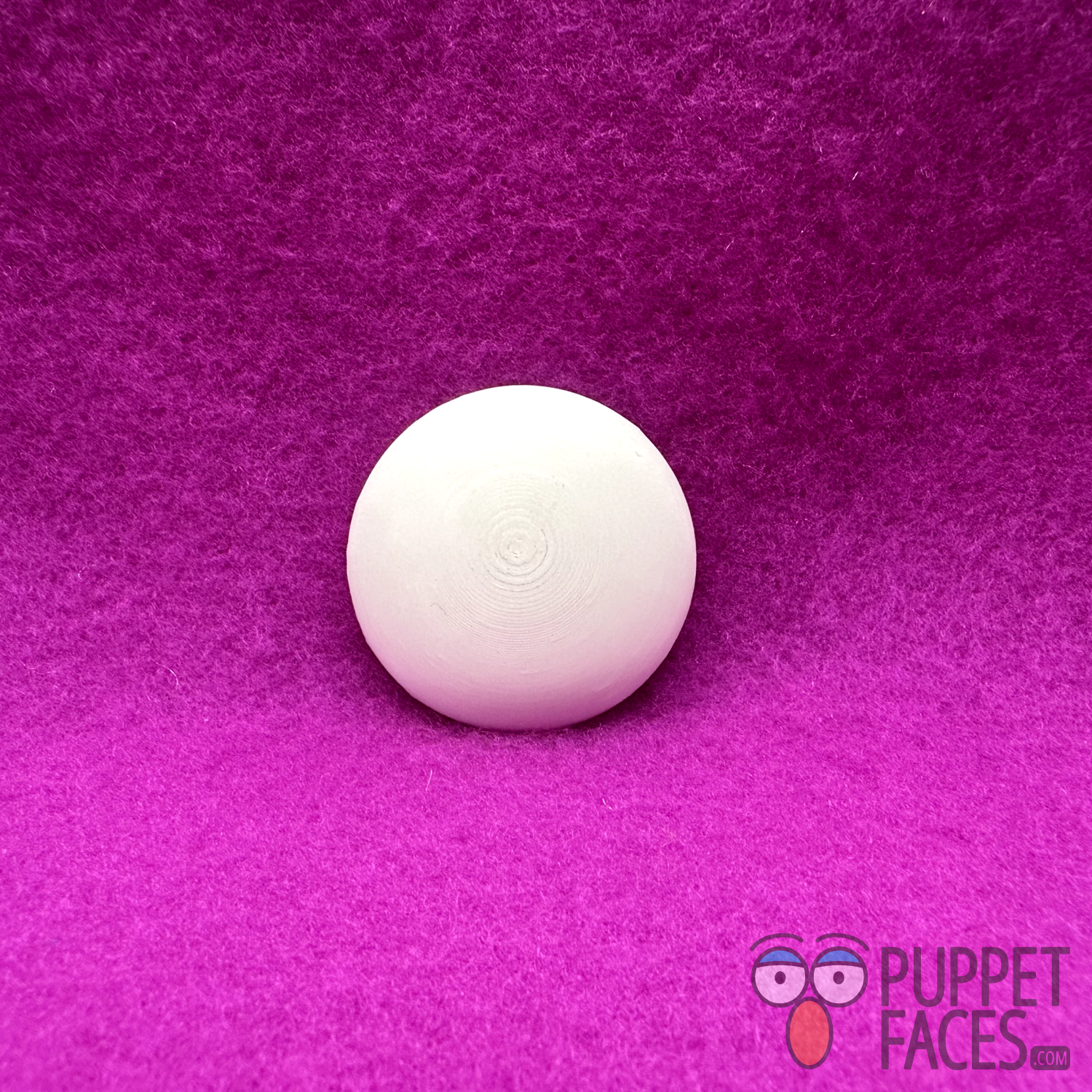 Round Flat Puppet Eye (40mm)